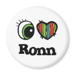 I Love (Heart) Ronn magnets