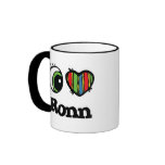 I Love (Heart) Ronn mugs