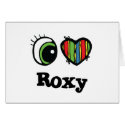 I Love (Heart) Roxy cards