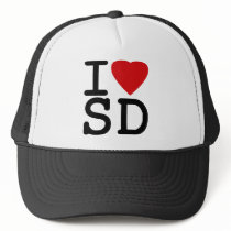 I Love Heart San Diego hats by allworldtees I Love Heart San Diego hats
