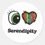 I Love (Heart) Serendipity Sticker