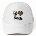 I Love (Heart) Seth hats by eyeheartnames I Love (Heart) Seth hats