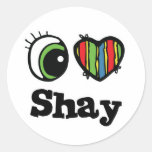I Love (Heart) Shay Stickers