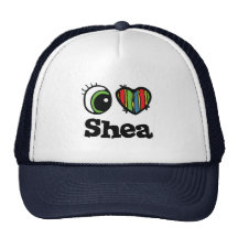 I Love (Heart) Shea Mesh Hat