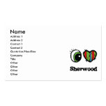 I Love (Heart) Sherwood Business Cards