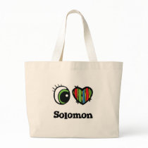 I Love (Heart) Solomon bags by eyeheartnames I Love (Heart) Solomon bags
