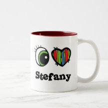 I Love (Heart) Stefany Coffee Mug