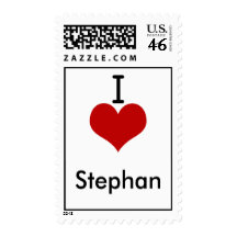I Love (heart) Stephan Postage