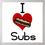 I love -heart subs posters