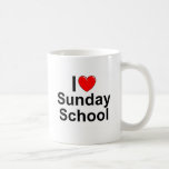 I Love (Heart) Sunday School Mugs