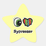 I Love (Heart) Sylvester Sticker