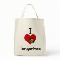 I love-heart tangerines bags