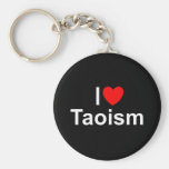 I Love (Heart) Taoism Keychains
