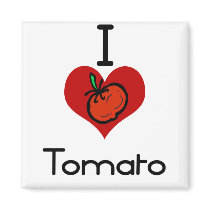 I love-heart tomato magnets by Edibility I love-heart tomato magnets