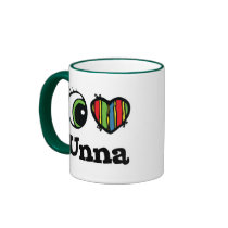 I Love (Heart) Unna mugs by eyeheartnames I Love (Heart) Unna mugs