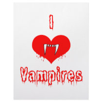 I Love (heart) Vampires letterhead by Fangtastic I Love (heart) Vampires letterhead