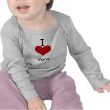 I Love (heart) Vera Tee Shirts