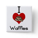 I love-heart waffles buttons
