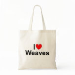 I Love (Heart) Weaves Bags