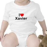 I Love (Heart) Xavier Baby Creeper