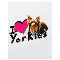 I love (heart) Yorkies Flyer
