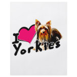 I love (heart) Yorkies flyers