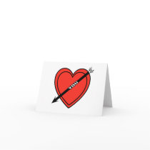 I Love Heart You Cards