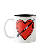 I Love Heart You Mug