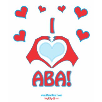I Love (HeartMark) Aba! (TM) shirt
