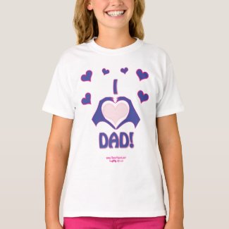 I Love (HeartMark) Dad! shirt