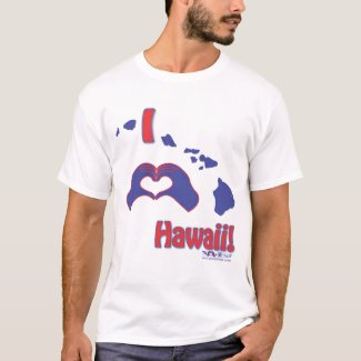 I Love (HeartMark) Hawaii shirt