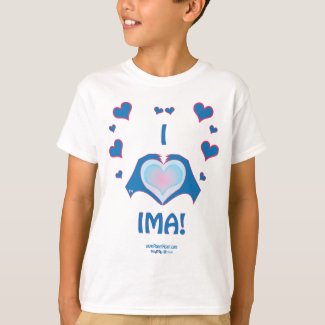 I Love (HeartMark) Ima shirt