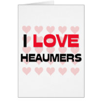 I LOVE HEAUMERS cards by professions I LOVE HEAUMERS cards
