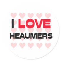 I LOVE HEAUMERS stickers by professions I LOVE HEAUMERS stickers