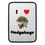 I love hedgehogs MacBook sleeve