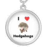 I love hedgehogs pendants
