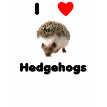 I love hedgehogs T-Shirt by towalj I love hedgehogs T-Shirt
