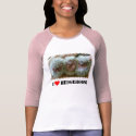 I LOVE HEDGEHOGS! t-shirts