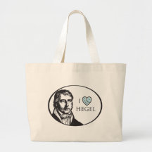 I Love Hegel Tote Bag