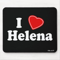 I Love Helena mousepads by Rep_Yo_City I Love Helena mousepads