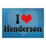 I Love Henderson cards