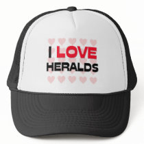 I LOVE HERALDS hats by professions I LOVE HERALDS hats