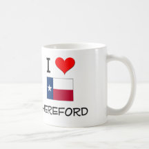I Love Hereford Texas Mug