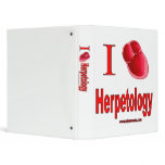 I Love Herpetology binders