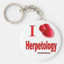 I love herpetology keychains