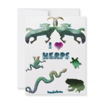 I Love Herps invitations by iluvherps I Love Herps invitations