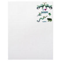 I Love Herps Letterhead