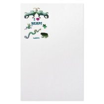 I Love Herps Stationery