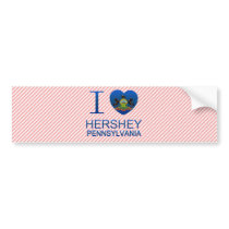 I Love Hershey, PA Bumper Sticker