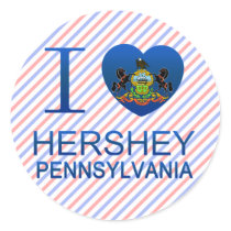 I Love Hershey, PA Stickers